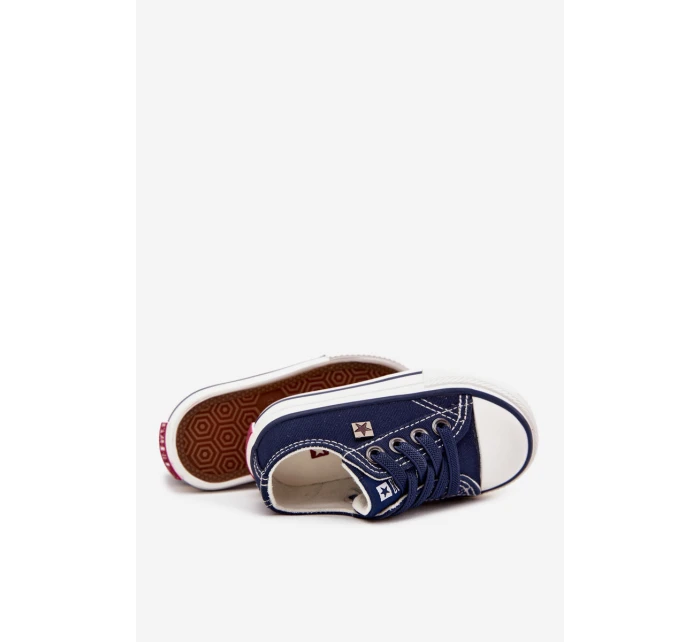 Detské klasické tenisky Big Star - tmavomodré Detské klasické tenisky Big Star - tmavomodré