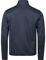 TJ Pánská melanžová pletená fleecová bunda 18. navy melange model 22499148 - Tee Jays