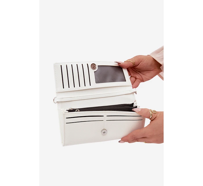 Peněženka Kabelka 2v1 S Páskem Ecru model 22111668 - Flora&Co