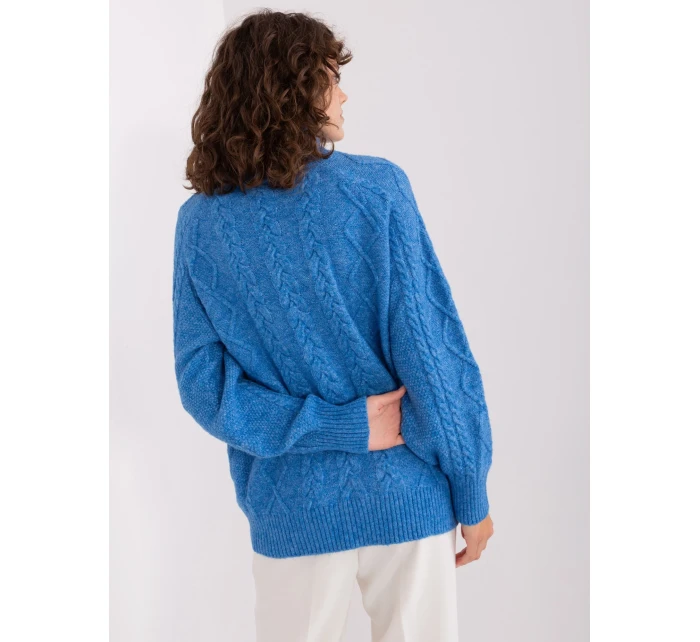 Sweter AT SW  niebieski model 19011768 - FPrice