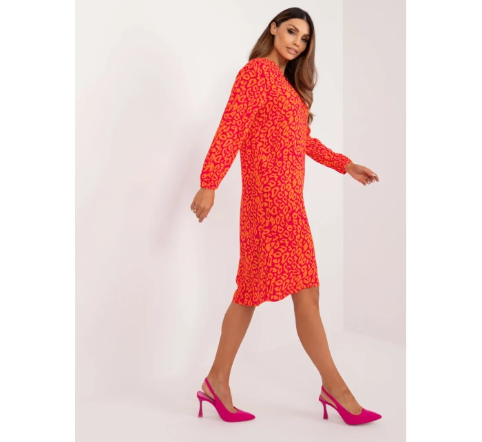 Šaty D73771M30427B fuchsiová