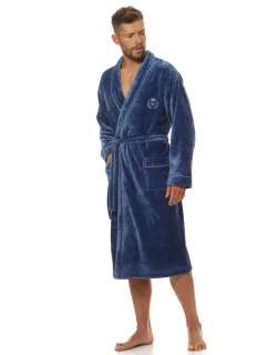 Pánský župan model 17581206 2111 Navy L&L - L&L