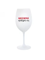 QUEEN OF ALL WINE - pohár na biele víno 350 ml