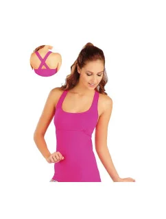 Dámske ružové športové tielko A6101 - Litex