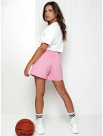Dámské teplákové šortky pink Dstreet model 21979491 - FashionStreet