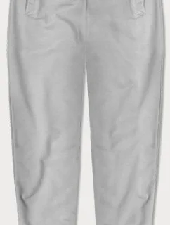Světle šedé tenké teplákové kalhoty model 21427415 - J.STYLE