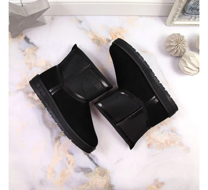 Dámske snežnice na platforme W INT1751B - Big Star Dámske snežnice na platforme W INT1751B - Big Star