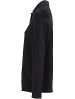 LSL Women Dámské těžké piqué polo s dlouhým rukávem deep black model 22442419 - NEOBLU LSL Women Dámské těžké piqué polo s dlouhým rukávem deep black model 22442419 - NEOBLU