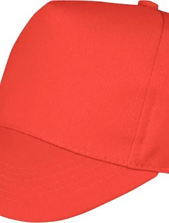 RC 5 panelová kšiltovka 28. red model 22424789 - Result Headwear