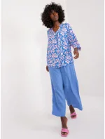 Blúzka D73771M11174A modrá Blúzka D73771M11174A modrá