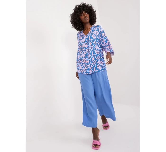 Blúzka D73771M11174A modrá Blúzka D73771M11174A modrá