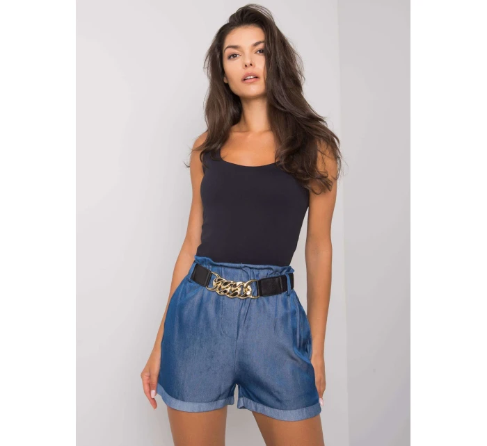 DHJ SN 13189 šortky.05P tmavo modrá