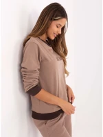 Bluzka RV BZ model 21319933 ciemny bezowy - FPrice Bluzka RV BZ model 21319933 ciemny bezowy - FPrice