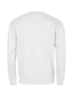 Posádková mikina unisex biela