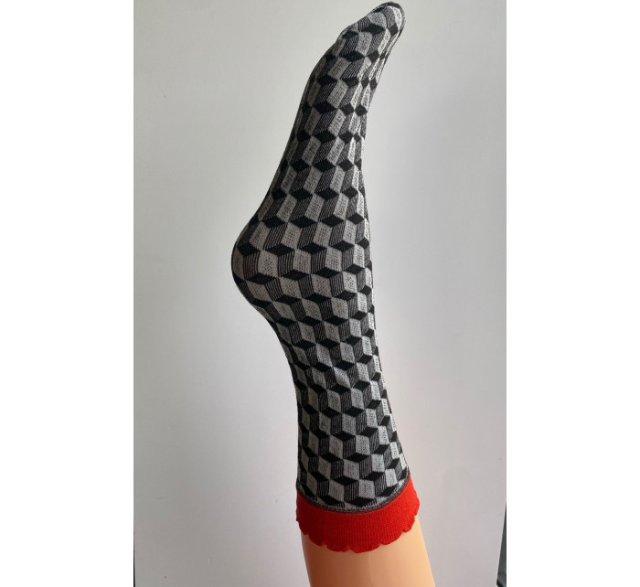 Dámske vzorované ponožky Carla - Veneziana