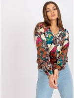 Bluzka DHJ BZ jasny brązowy model 19772269 - FPrice Bluzka DHJ BZ jasny brązowy model 19772269 - FPrice