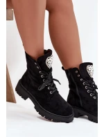 Dámsky pracovník s kryštálmi Rosira - čierny