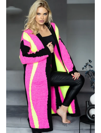 Sveter na zapínanie model 171306 PeeKaBoo