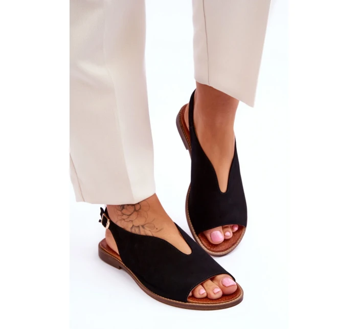 Sandále model 177713 Krok vo veľkom štýle Sandále model 177713 Krok vo veľkom štýle