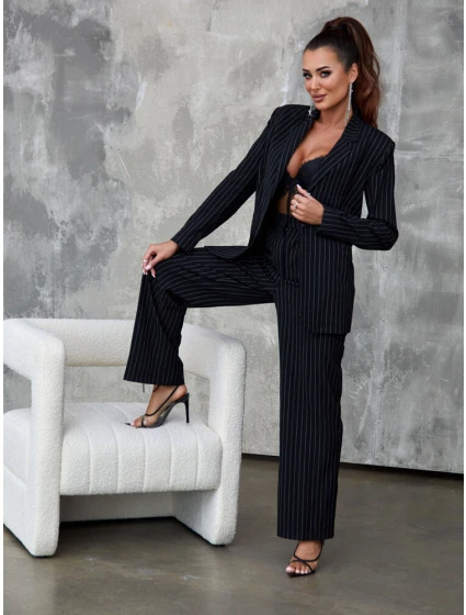 Dámský oblek black model 21971862 - Dstreet Dámský oblek black model 21971862 - Dstreet