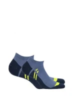 Pánske členkové ponožky Wola Sportive W91.1N3 Ag + vzor