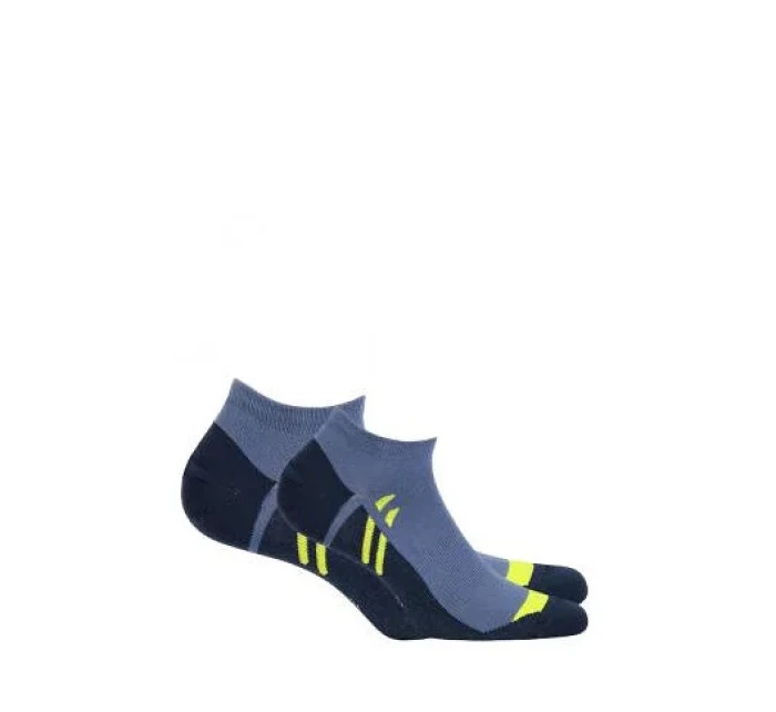 Pánske členkové ponožky Wola Sportive W91.1N3 Ag + vzor