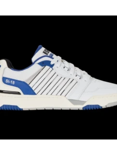 Pánske tenisky K-Swiss SI-18 RIVAL WHITE/BLUE QUARTZ/BLACK-M (08531-125-M)