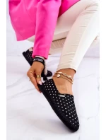 Dámské espadrilky s puntíky Big Star model 21577533 Černá - Big Star Shoes