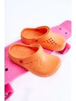 Dziecięce Lekkie Klapki Kroksy Big Star II375008 Pomarańczowe