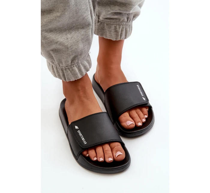 Damskie Klapki 4FMM00FFLIF031A-20S Czarne