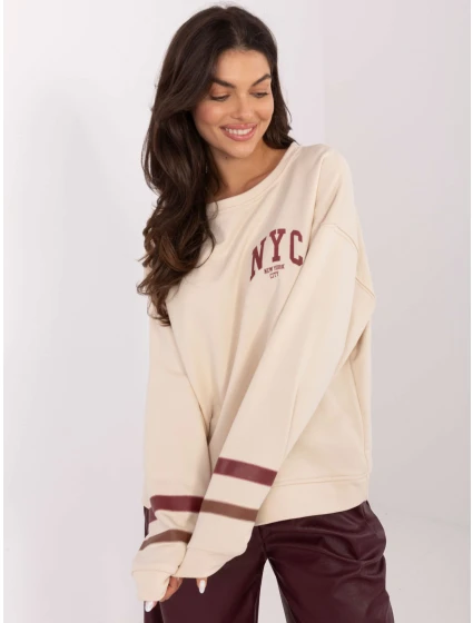 Mikina MJ BL H2496.27 béžová Mikina MJ BL H2496.27 béžová