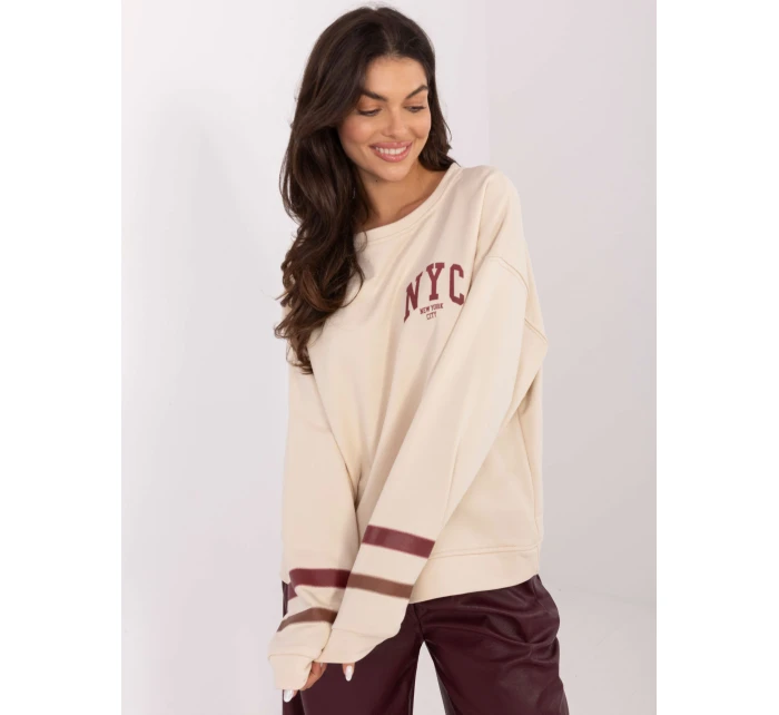 Mikina MJ BL H2496.27 béžová Mikina MJ BL H2496.27 béžová