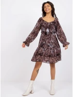 Šaty TW SK BI 1195 1.39 tmavo hnedá