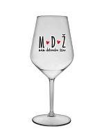 I HAVE A PERFECT WOMAN - číry nerozbitný pohár na víno 470 ml