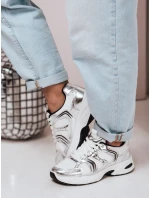 Dámské tenisky s podrážkou silver Dstreet model 21983249 - FashionStreet