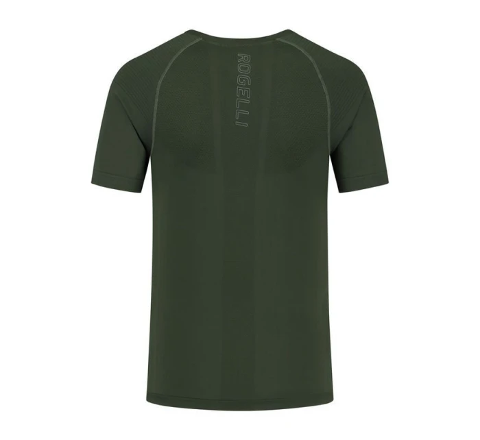 Rogelli koszulka do biegania ESSENTIAL zielona M