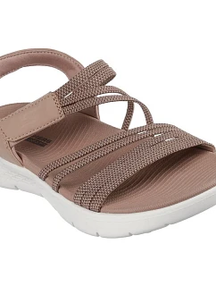 Dámske sandále Skechers GO WALK FLEX SANDAL EMMA 141473 TAN