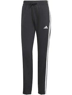 Dámské kalhoty adidas Essentials 3-Stripes French Terry Cuffed, černé, JD5302
