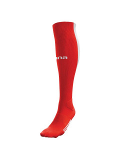 Červeno-biele ponožky Duro 0A875F - Zina