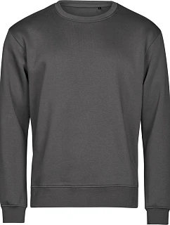 Tee Jays TJ 5150 Mikina z hrubej bavlny „Unlabeled“ 18.5150 tmavošedá