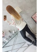 Svetr s  ecru model 18748055 - K-Fashion