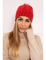 Fleecová čepice Daria model 18750107 - K-Fashion Fleecová čepice Daria model 18750107 - K-Fashion