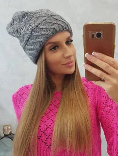Dámska čiapka Dagmara K332 tmavo šedá