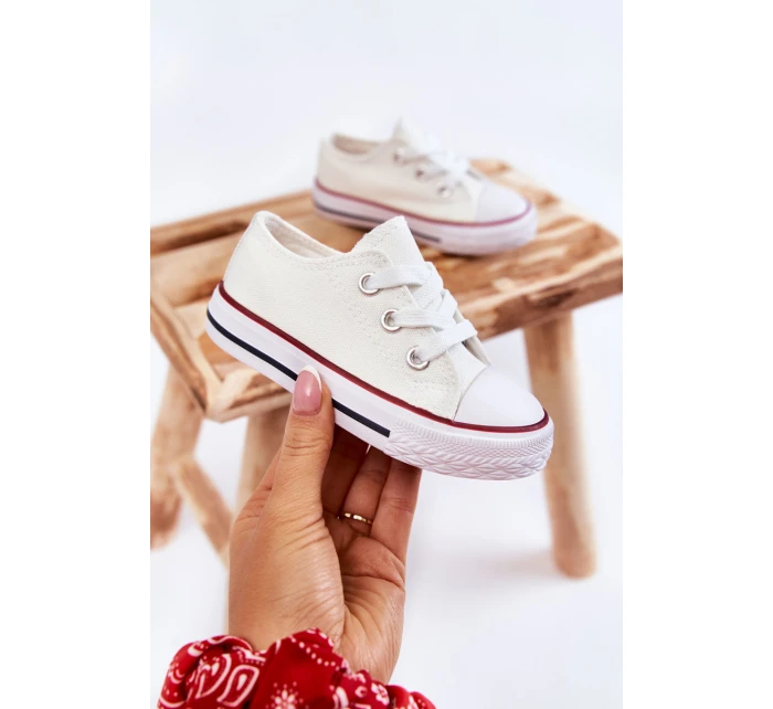 Dětská Tenisky Bílé Filemon Dětská Tenisky Bílé Filemon