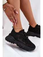 Dámské tenisky s svrškem černé model 21696310 - Boto Dámské tenisky s svrškem černé model 21696310 - Boto