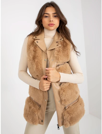 Kamizelka AI KZ model 21468350 camelowy - FPrice