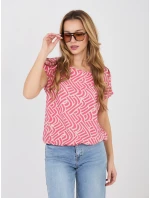 T shirt model 22031426 koralowy - FPrice