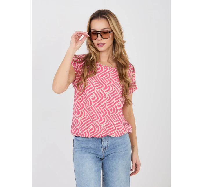 T shirt model 22031426 koralowy - FPrice