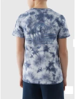 Chlapčenské tričko s potlačou 4F - viacfarebné