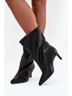 Topánky na podpätku model 216964 Krok vo veľkom štýle